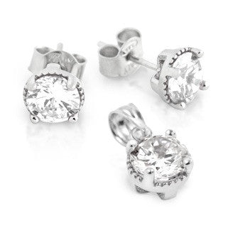 Clear BirthStone Earring - Jewelry Buzz Box
 - 1