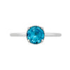 December Blue Topaz Birthstone Ring - Jewelry Buzz Box
 - 2