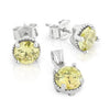 Citrine Yellow Birthstone Earring - Jewelry Buzz Box
 - 1