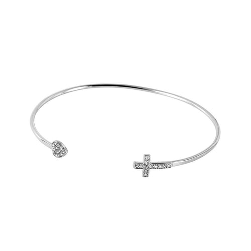 Cross Of Spades Bracelet - Jewelry Buzz Box

