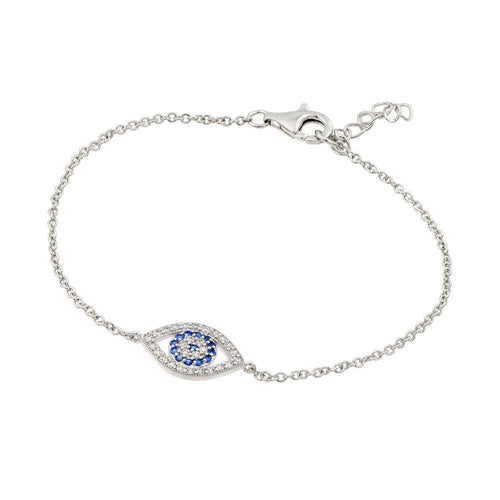 Evil Blue Eye Bracelet - Jewelry Buzz Box
