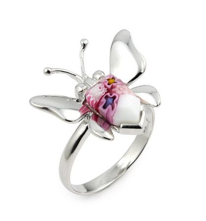Butterfly Silver Ring - Jewelry Buzz Box
 - 1