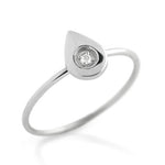 Diamond Drop Ring - Jewelry Buzz Box
 - 1