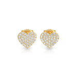 Honey Heart Stud Earrings - Jewelry Buzz Box
 - 6