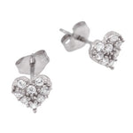 Cute Heart Stud Earrings - Jewelry Buzz Box
 - 4