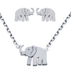 Sterling Elephant Set - Jewelry Buzz Box
 - 1