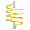 Bar Spiral Ring - Jewelry Buzz Box
 - 1