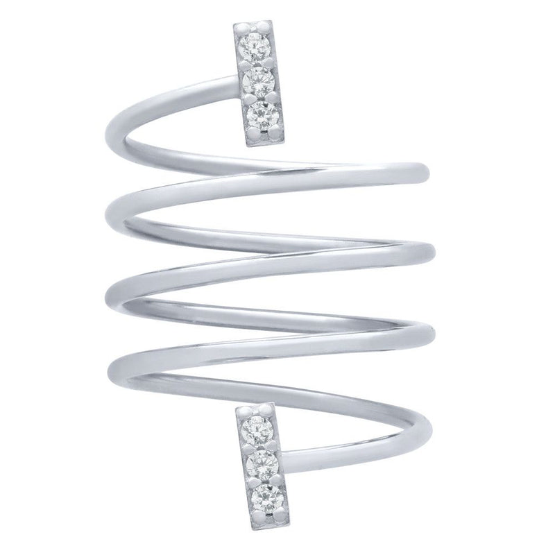 Bar Spiral Ring - Jewelry Buzz Box
 - 3