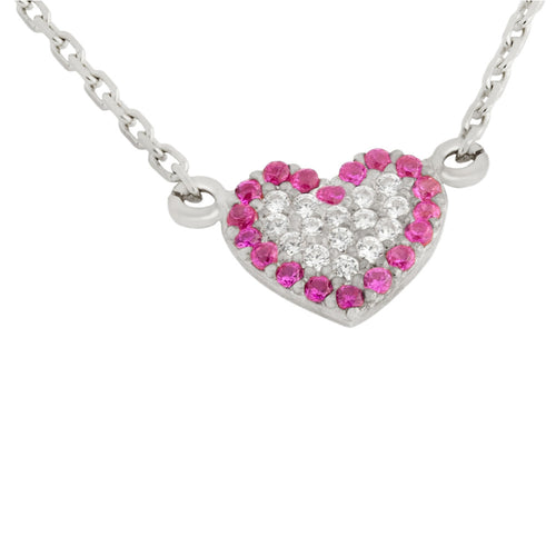 Heart Sterling Silver Necklace - Jewelry Buzz Box
 - 1