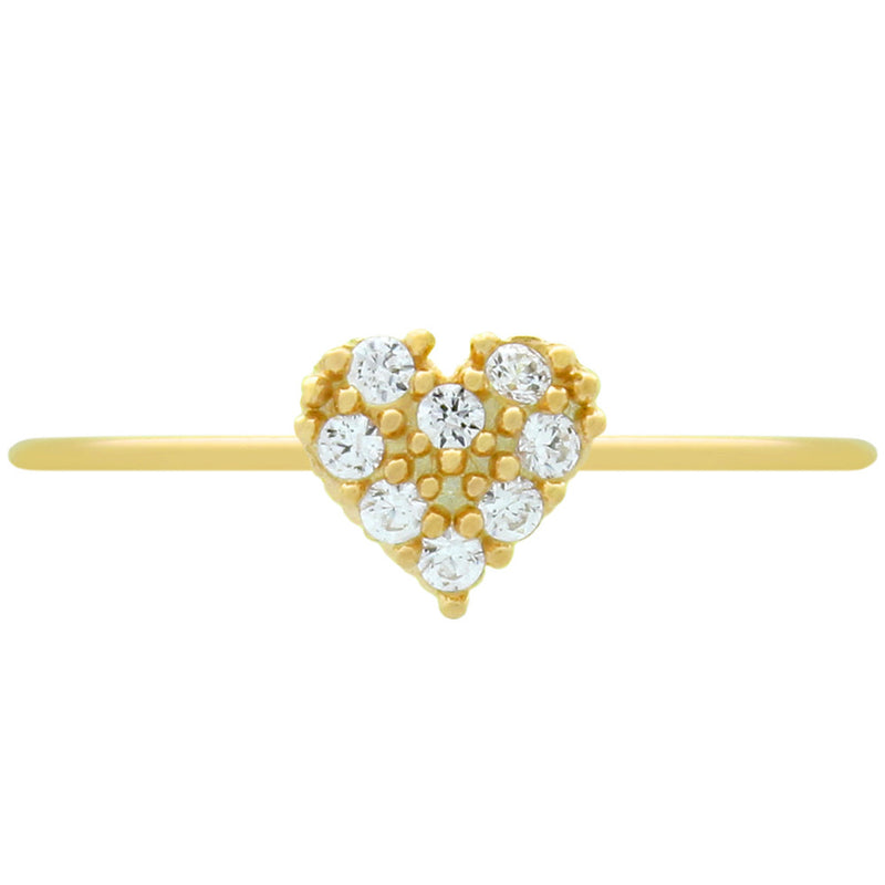 Cute Heart Stackable Ring - Jewelry Buzz Box
 - 2