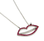 Lips Necklace - Jewelry Buzz Box
 - 1