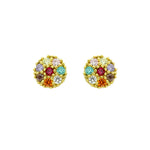 Colorful Stud Earrings - Jewelry Buzz Box
 - 1