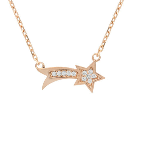 Shooting Star Necklace - Jewelry Buzz Box
 - 1