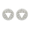 Triangle Cut-Out Earrings - Jewelry Buzz Box
 - 1