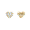 Honey Heart Stud Earrings - Jewelry Buzz Box
 - 5