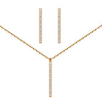 Dazzle Bar Necklace & Earring Set - Jewelry Buzz Box
 - 3