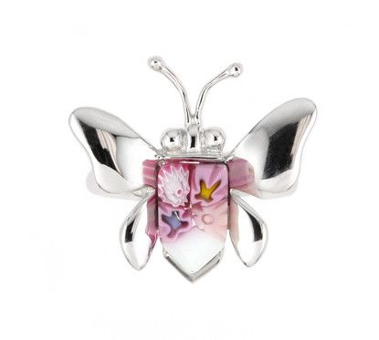 Butterfly Silver Ring - Jewelry Buzz Box
 - 2