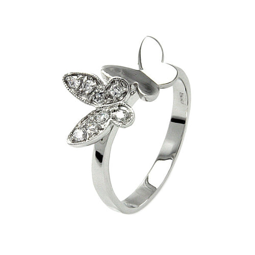 Double Butterfly Ring - Jewelry Buzz Box
